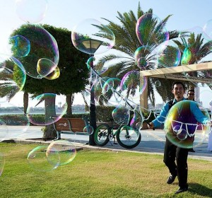 Bubble performers
