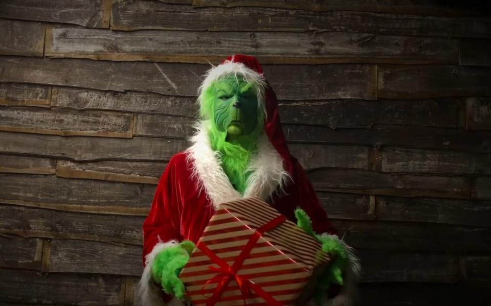 grinch impersonator online show